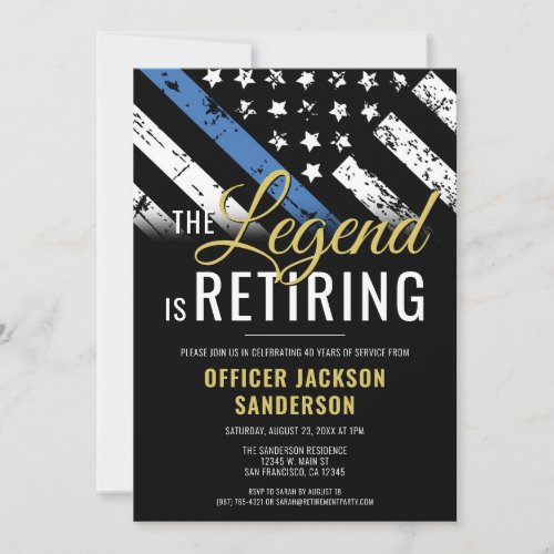 Police Officer Retirement Law Enforcement Officer