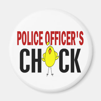Police Officer’s Chick 1 Magnet