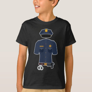 Kids\' Police T-Shirts | Zazzle