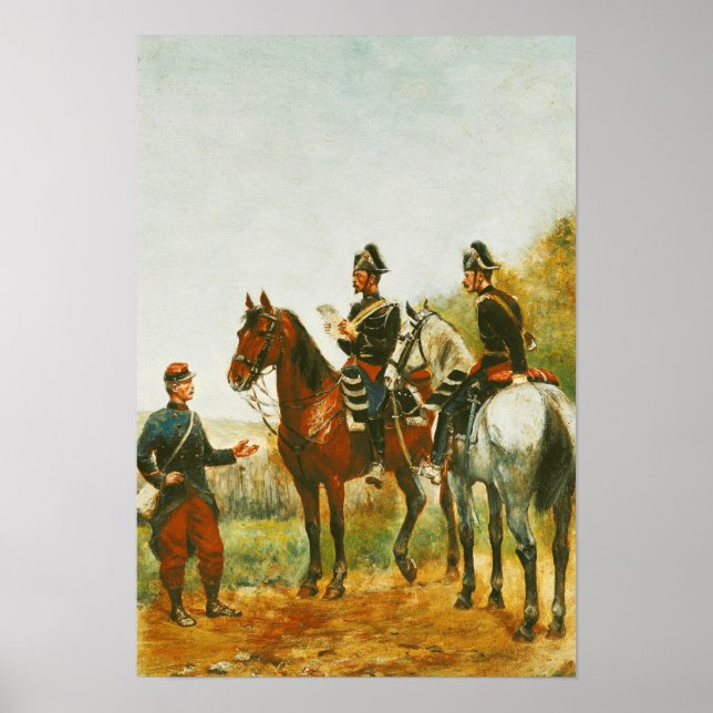 Police Officers on an Inspection Tour Poster (Front)