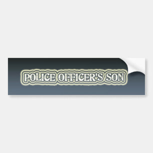 Police Officer's Son Bumper Sticker