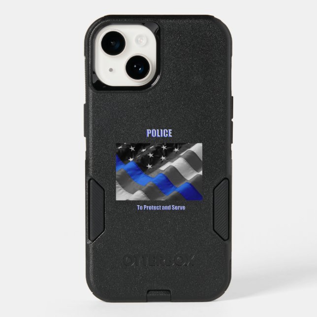 Police Otterbox iPhone Case (Back)