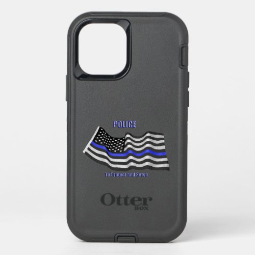 Police OtterBox Defender iPhone 12 Pro Case