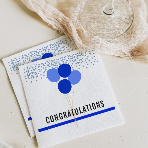 Police Party Themed Congratulations White