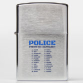 Morse Code Alphabet Zippo Lighter | Zazzle