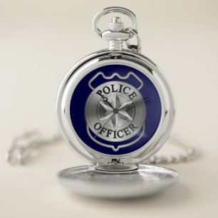  Police  Pocket Watch: Silver Watch