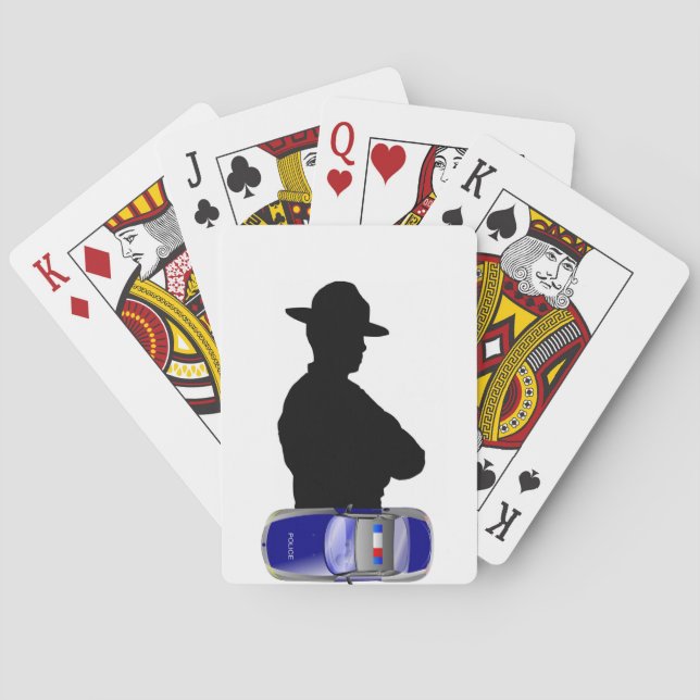 Police Poker Cards (Back)
