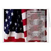 police prayer black print (Front Horizontal)