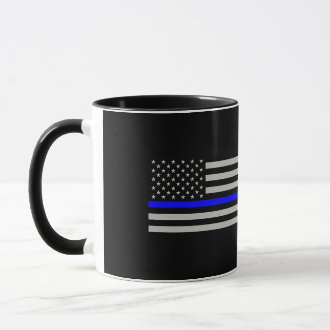 Police - Proud Grandpa Mug (Left)