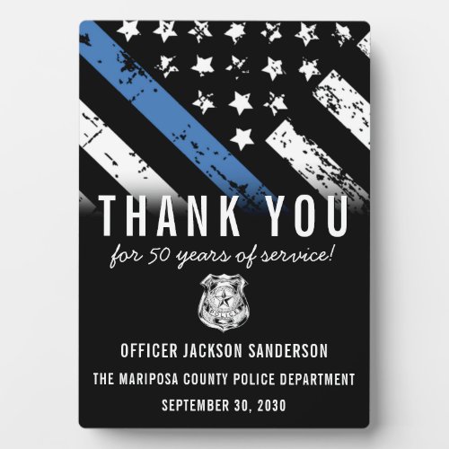 Police Retirement Appreciation Law Enforcement