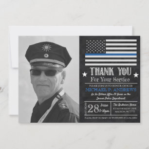 Police Retirement Invitation