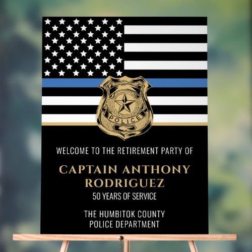 Police Retirement Law Enforcement Officer Welcome