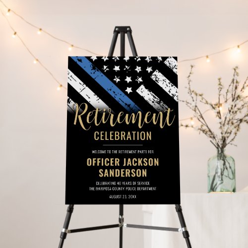 Police Retirement Party Law Enforcement Welcome