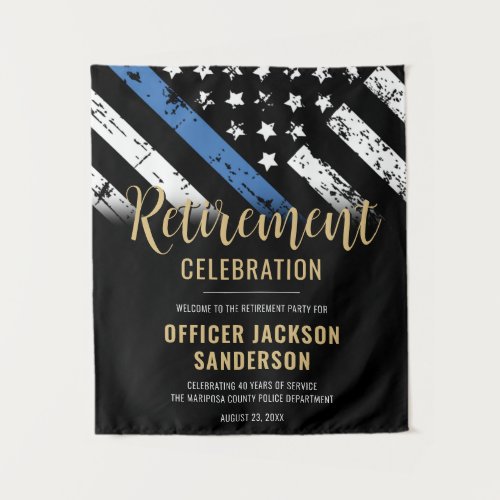 Police Retirement Party Law Enforcement Welcome