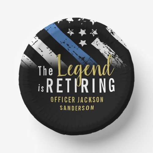 Police Retirement Thin Blue Line Law Enforcement