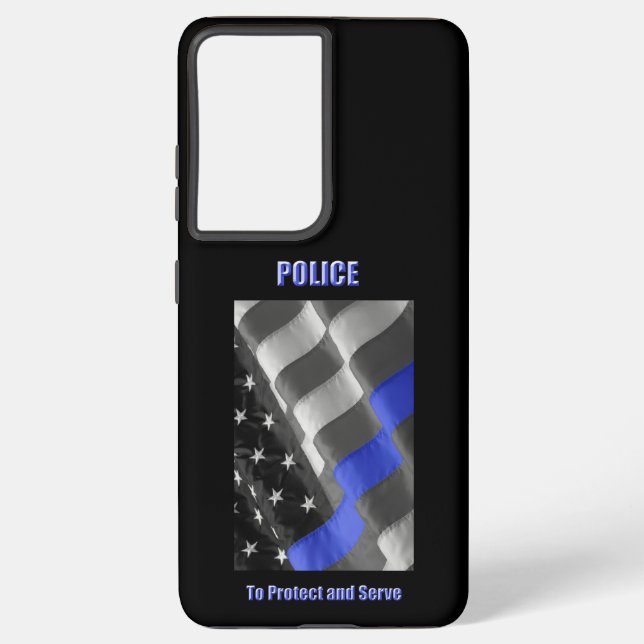 Police Samsung Galaxy Case (Back)