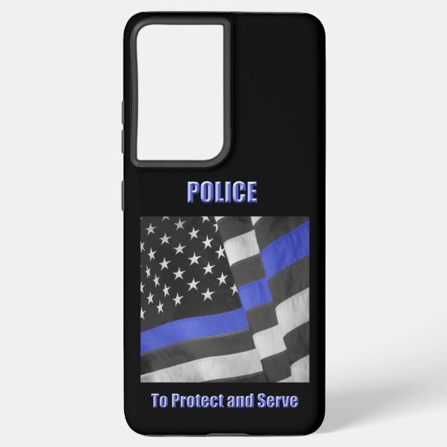 Police Samsung Galaxy Case (Back)