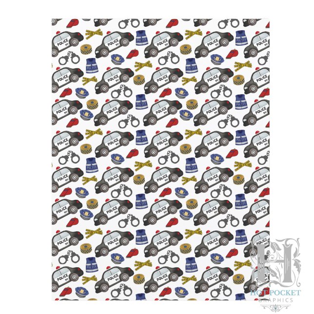 Police Scrapbook Paper (Creator Uploaded)