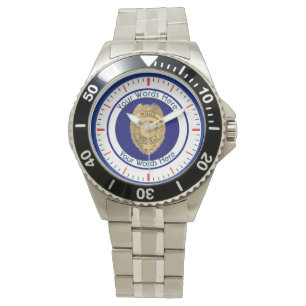 Police Sergeant Badge Custom Watch