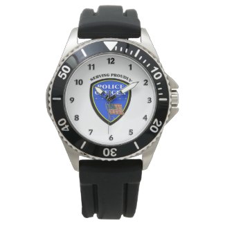 Police Dept Personalized Watches
