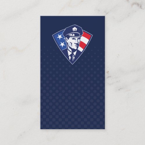 police sheriff deputy law enforcement business business card