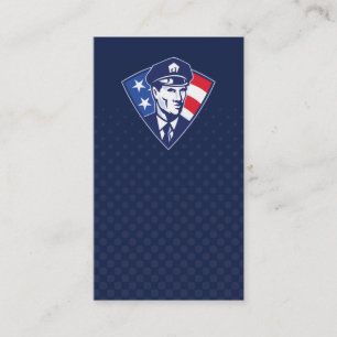 police sheriff deputy law enforcement business card