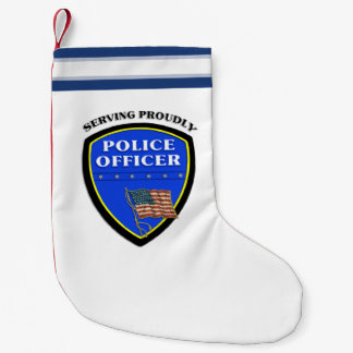Police Small Christmas Stocking