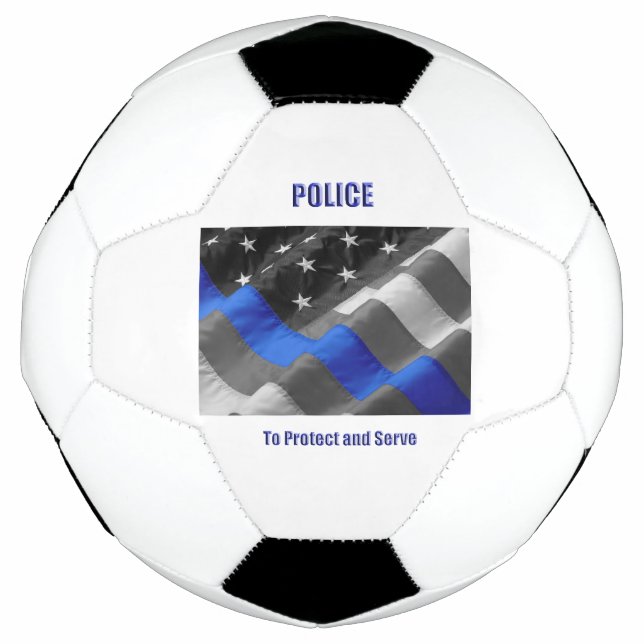 Police Soccer Ball (Front)