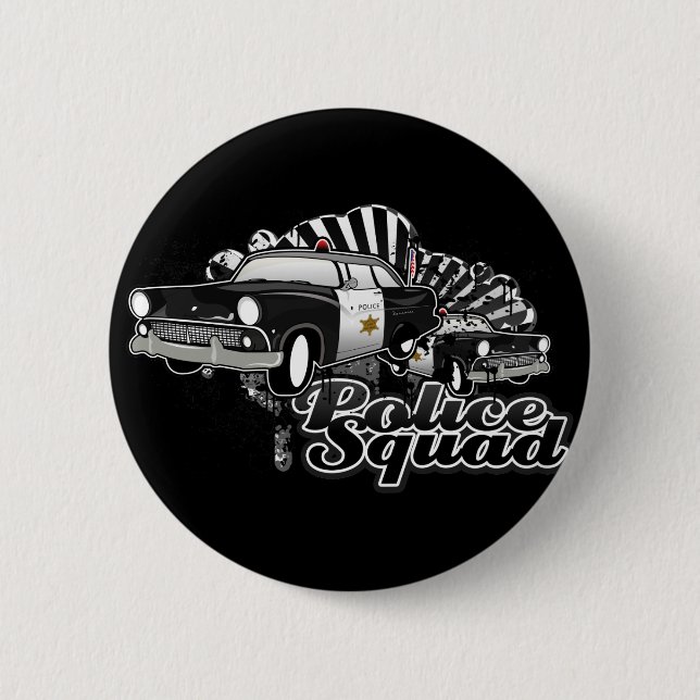 Police Squad Pinback Button (Front)