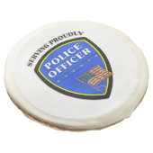 Police Sugar Cookie (Angled)