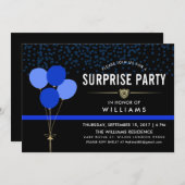 Police Surprise Party Invitation (Front/Back)