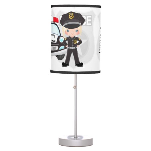 Police Table Lamp