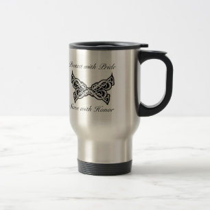 Police Tattoo Travel Mug