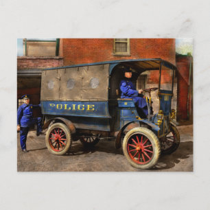 Police - The paddy wagon 1919 Postcard