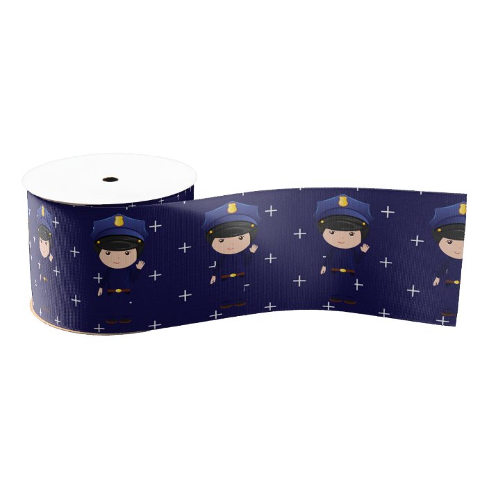 Police Themed Cops And Robbers Birthday Party Grosgrain Ribbon Zazzle Com Police Themed Cops And Robbers Birthday Party Grosgrain Ribbon Zazzle Com