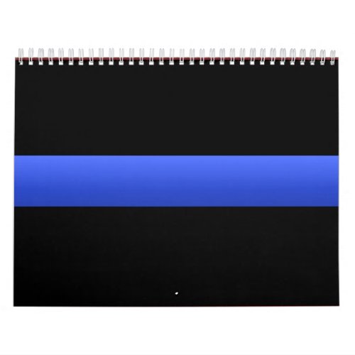 Police Thin Blue Line Calendar