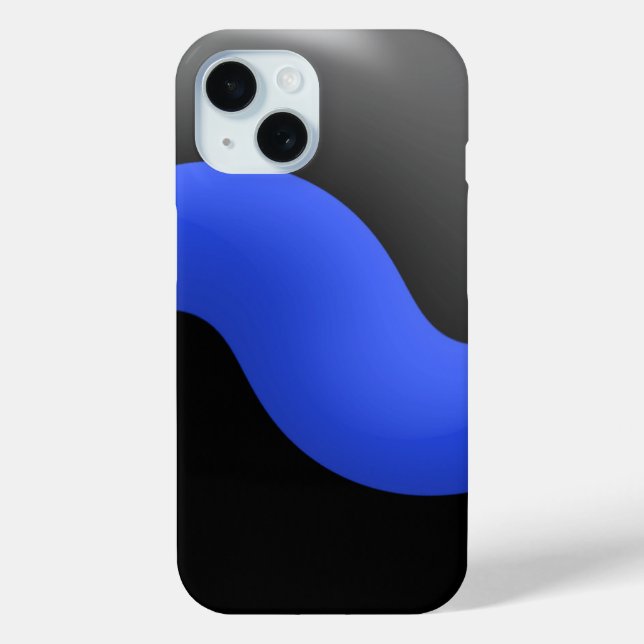 Police Thin Blue Line Case-Mate iPhone Case (Back)