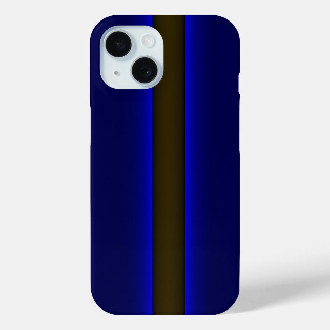 Police Thin Blue Line Case-Mate iPhone Case (Back)