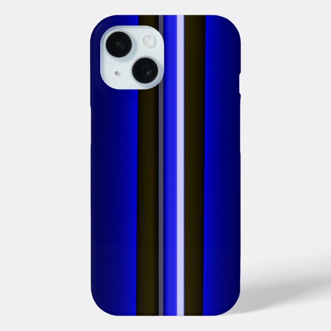 Police Thin Blue Line Case-Mate iPhone Case (Back)
