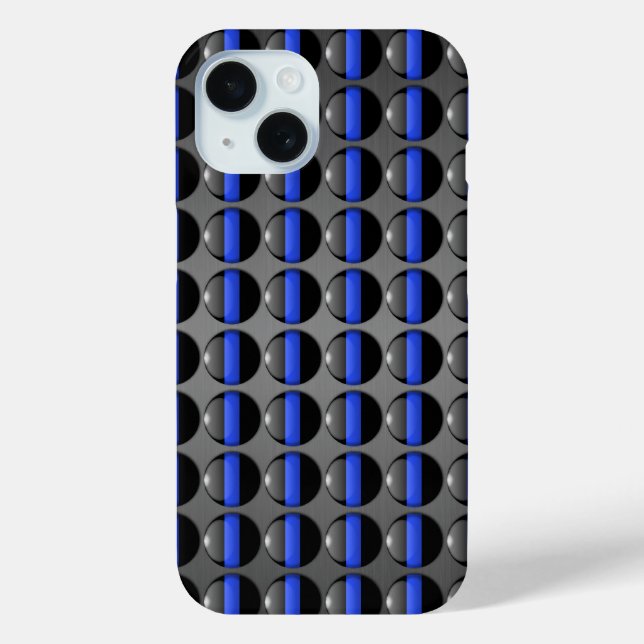 Police Thin Blue Line Case-Mate iPhone Case (Back)