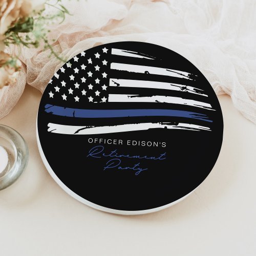 POLICE Thin Blue Line Office Retirement Party