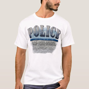POLICE~Thin Blue Line T-Shirt