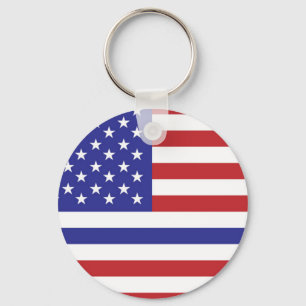 police thin blue line united states america flag s keychain