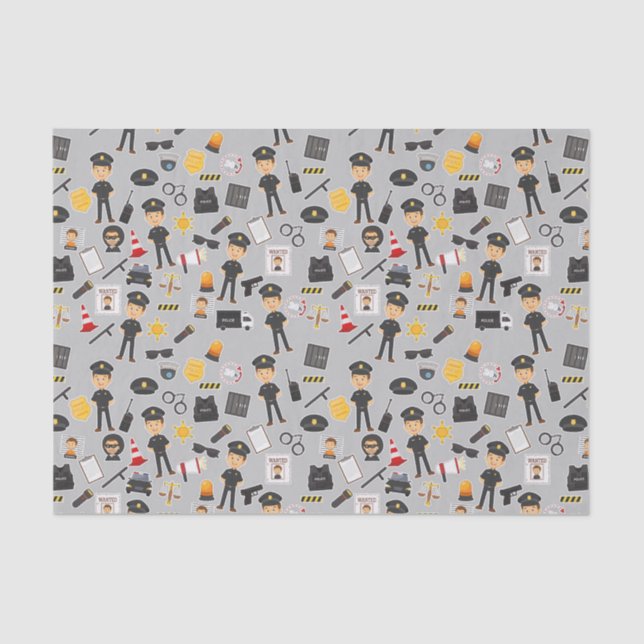 Police Tissue Paper (Front)