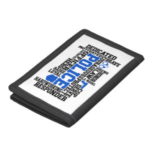Police Tri-fold Wallet