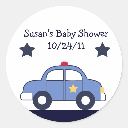 Police Vehicle/ Cop Car Stickers/Envelope Seals