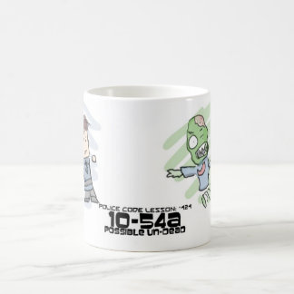 Police vs Undead Coffee Mug