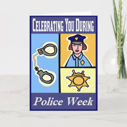 Police Week Greeting Card