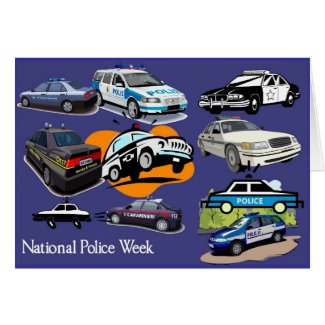 Police Week Greeting Card 3