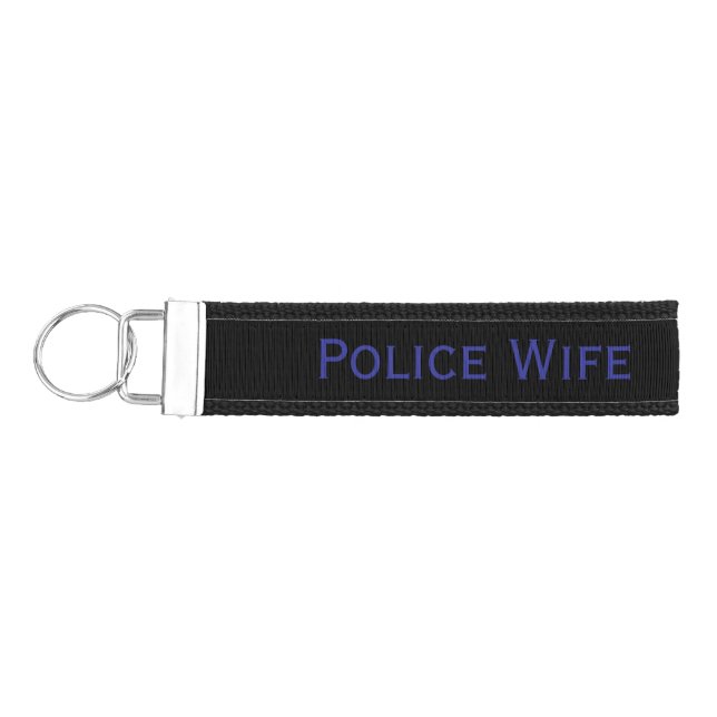 Police wife keychain (Keys on Left)
